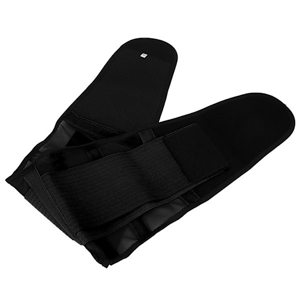 Andningsbart Träningsbälte med Mesh för Stöd, Fitness, Midjeträning, Gym för Både Män och Kvinnor, Svart
