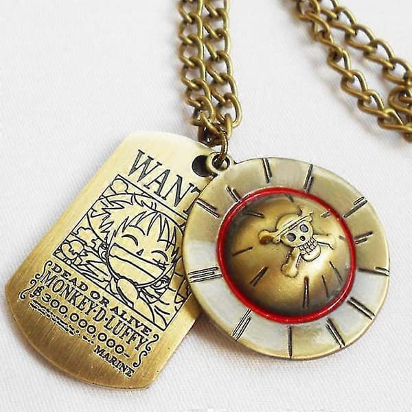 One Piece, Choker-halskjede, Monkey D.Luffy Ny Stråhatt-anheng