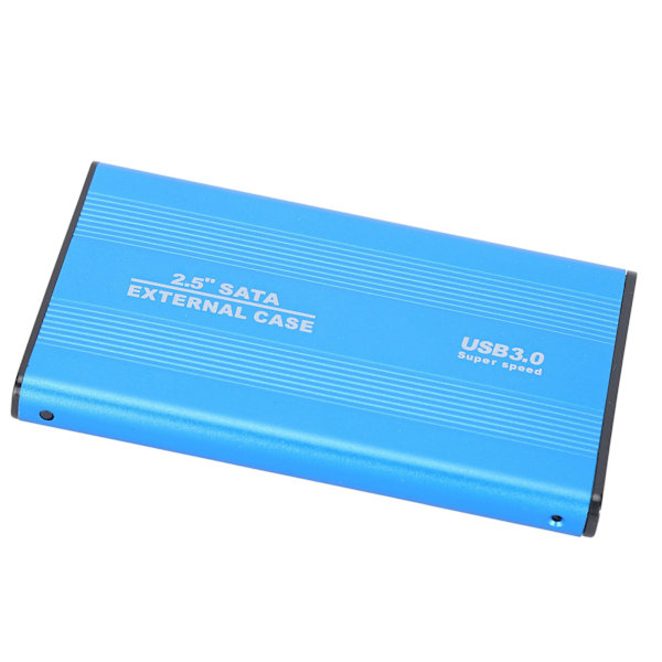 HDD Kabinett Plug Play 3TB USB3.0 SSD Harddisk Boks for Laptoper/OS X Ekstern Datalagring Blå