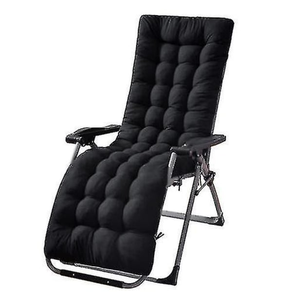 Recliner stol sete pute - Hage solseng pute erstatning 125x48x8cm rød