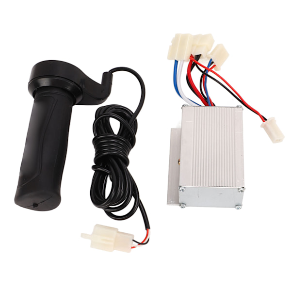 12V 250W Børstemotorstyring med gasshåndtaksett Aluminiums skall 3-ledningsstyring Lang ledningshåndtaksett
