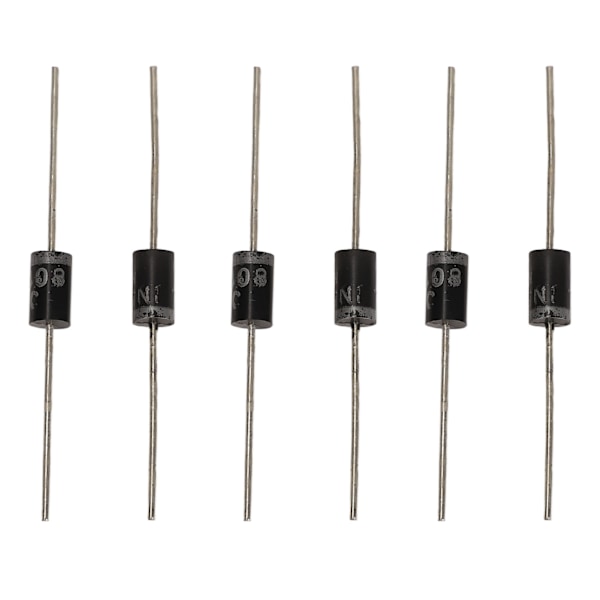 6 stk Club Car Solenoid Diode 30353G1 Metallisk Erstatning for EZGO 1989‑Opp Gass Elektrisk