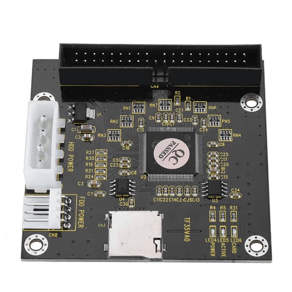 Micro SD til 2,5-tommers IDE Micro SD / TF Minnekort til IDE 40-pinners hannadapter