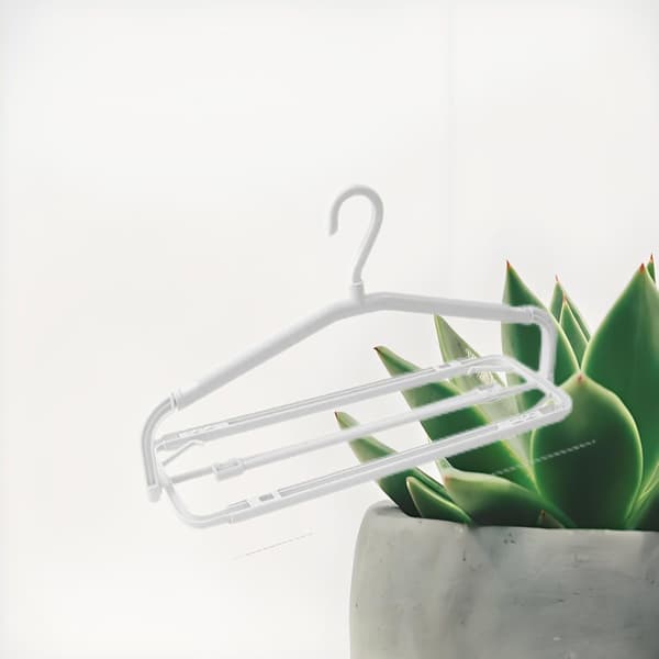 Foldable Extendable Clothes Hanger for Home Use - Non-slip - Set of 2