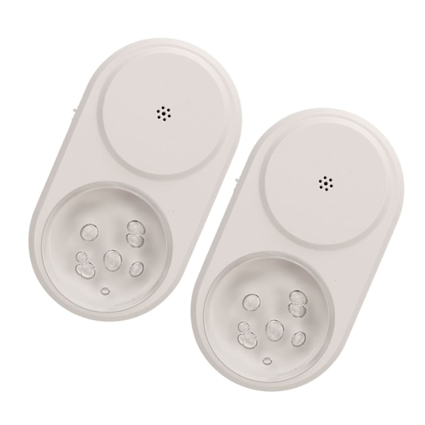 2 stk. Plug-in Natlampe LED RGB Varm Hvid Tilstand 55 Lumen Sød Børnelampe til Soveværelse EU Stik 100‑240V