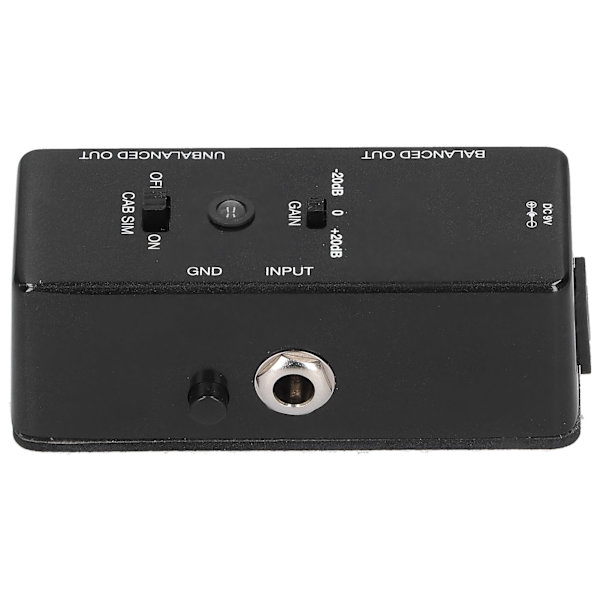 AROMA Gitarr Analog Effekt Bas Enkel Multifunktion Musikinstrument Tillbehör AMX‑5