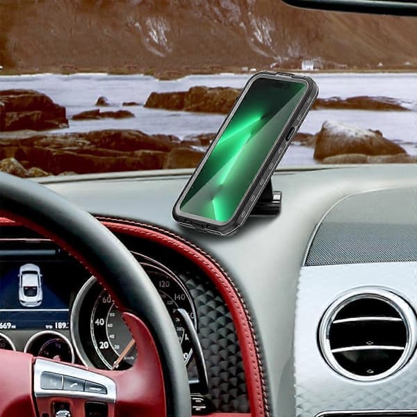 1 pc iPhone 13 Waterproof Case - IP68 Waterproof Full Body Protection Dual Layer Shockproof Built-in Screen Protector Outdoor Underwater Scratchproof Waterproof