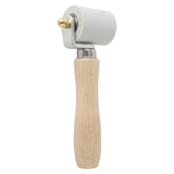 Silikonisauman testaaja, laakerirakenne, ergonominen, irrotettava sauman tasoitusrulla PVC-kattoteipille, harmaa, leveys 45 mm / 1,8 tuumaa