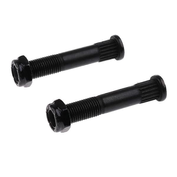 Deler reservedel 52mm rundhode longboard/skateboard kingpin med muttere -