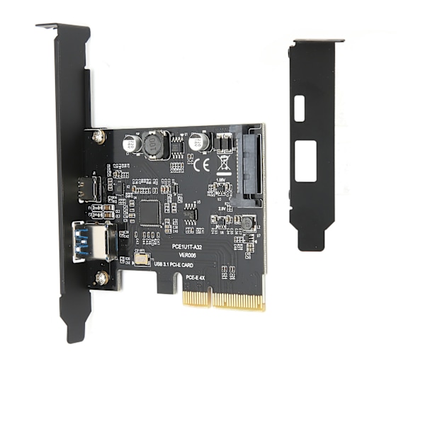 USB 3.1 PCIE Kort C Intern Udvidelseskort TypeC TypeA GEN2 til WIN7/8/10/OS X Linux