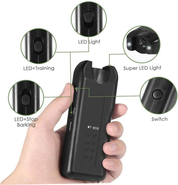 Anti-barking Device for Dogs Indoor Bark Deterrent Sonic Electronic Trainer for Large Medium Small Dogs
