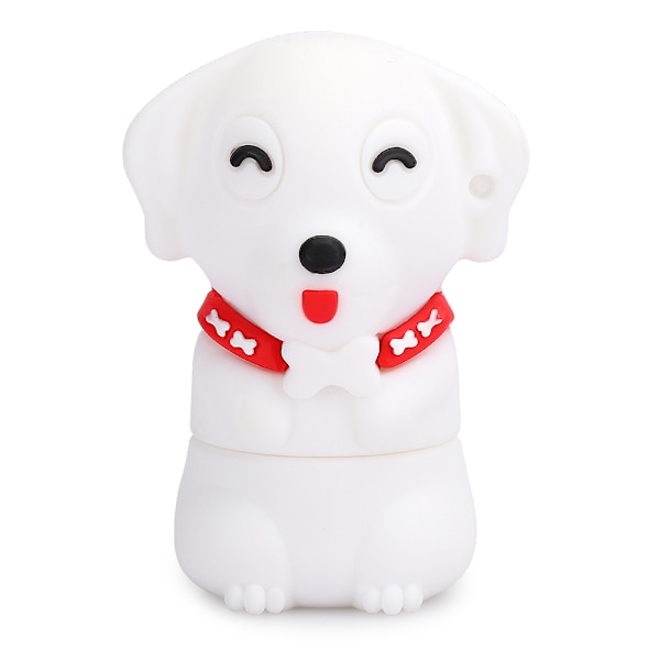 Tegneserie U Disk PVC Materiale USB Liten Hund Mønster Flash Minne Cute Memory Stick 16G