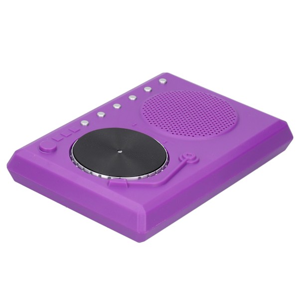 Mini DJ Leksak Barn Intellektuell Fest Musiklåda Spelar Musikinstrument Tillbehör Lila