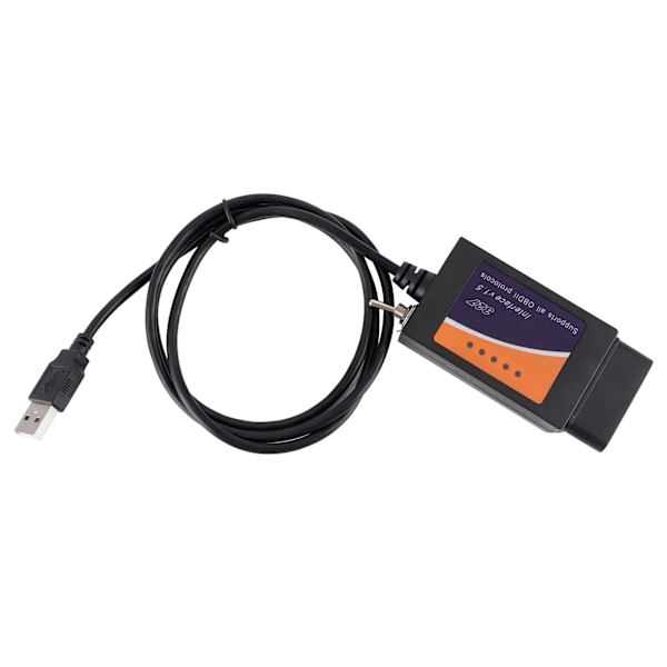 OBD2 Diagnostisk Kabel USB-gränssnitt Automatisk Felkontrollverktyg Passar för Ford