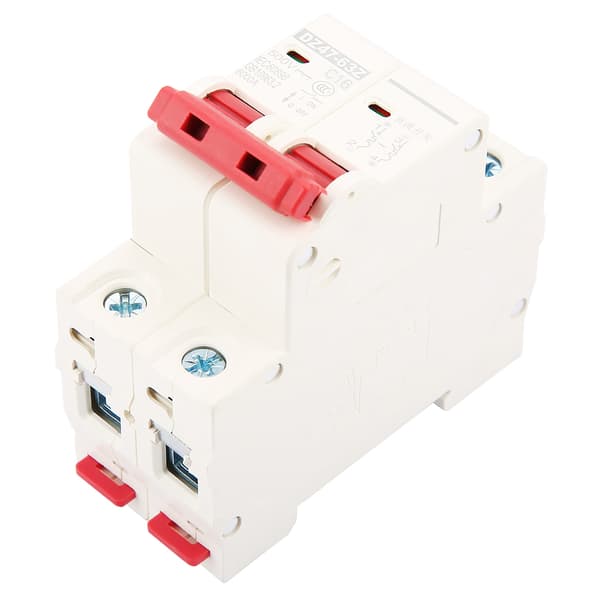 2P DC 500V 16A Mini Strømbryter MCB Sikkerhetsbryter DZ47-63Z-2P
