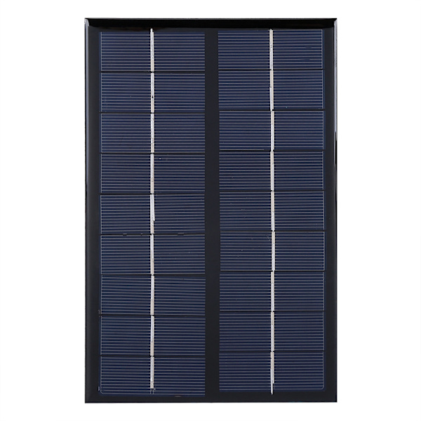 3W 9V Mini Polykristallin Solpanel för DIY Solljus Telefon Batteriladdare