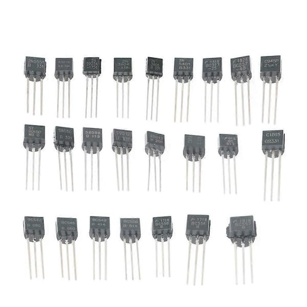 840 stk/sett 24 verdier TO-92 Transistor BC547 BC327 Transistorsett