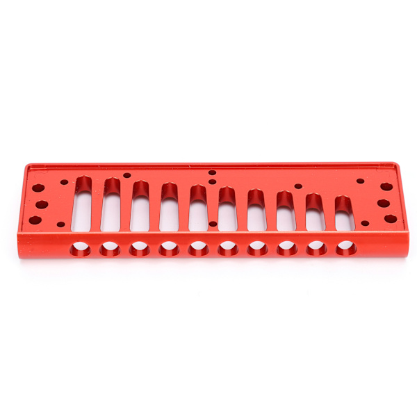 Huuliharppukampa HOHNER SP20 Alumiiniseos 10-reikäiseen Blues-soittimen osaan