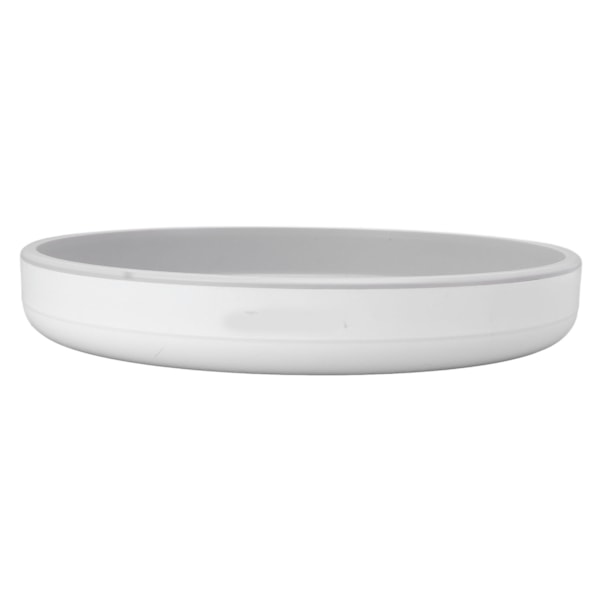 Opbevaringsdrejeskive Reol Plast Kosmetik Makeup Drejeskive Organizer 360 Graders Roterende Organizer til Køkken Badeværelse Kontor Grå