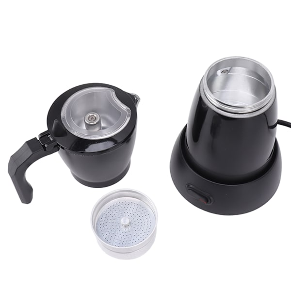 300ml Elektrisk Mokkakande 6 Kopper Visuel Elektrisk Kaffemaskine til Hjemmekøkken Dessertbutik 220‑240V EU Stik