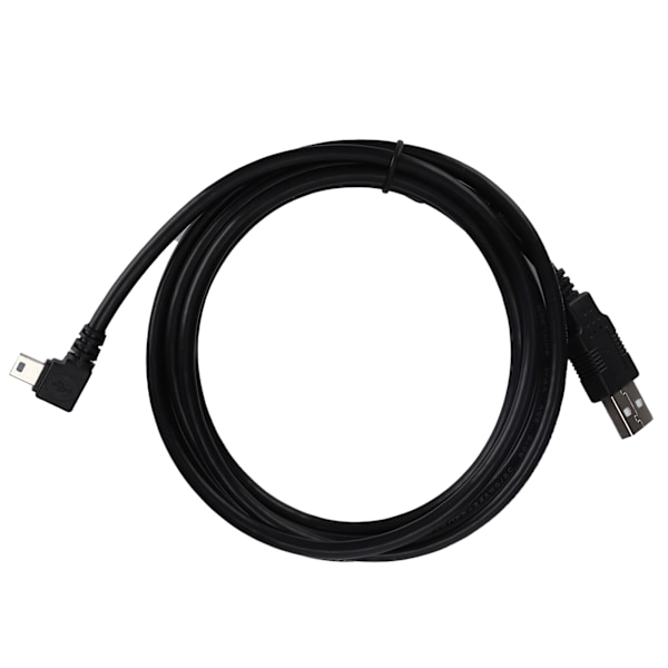 1,8 m / 2,0 jaardia 90 asteen oikea kulma USB 2.0 uros - Mini USB uros kiintolevyn datakaapeli