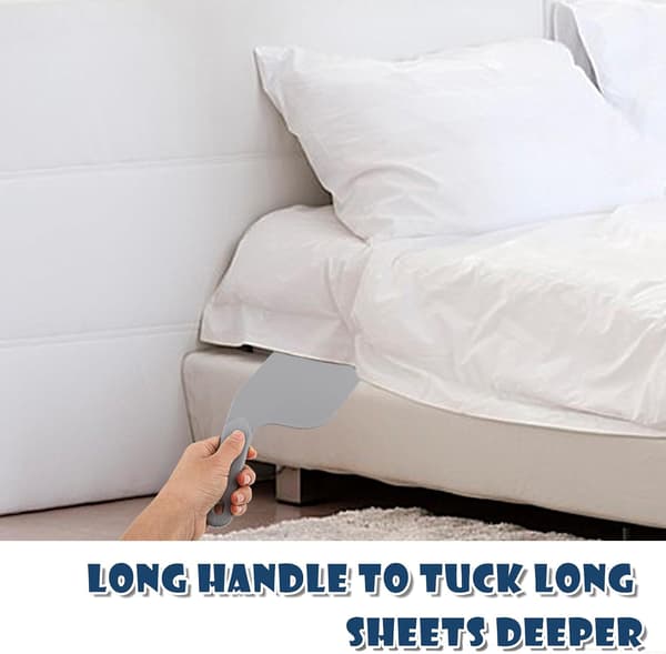 2 Pcs Extended Sheet Tucking Tool, 11.8'' Sheet Changing Aid, Mattress Lifter for Bed Making to Protect Your Nails and Back