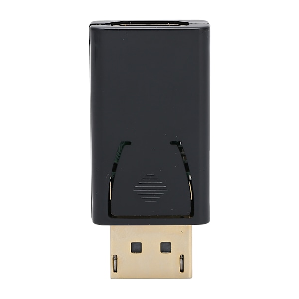 4K DP Han til HD Multimedie Interface Hun Adapter 1.4V Guldbelagt Konverter Sort