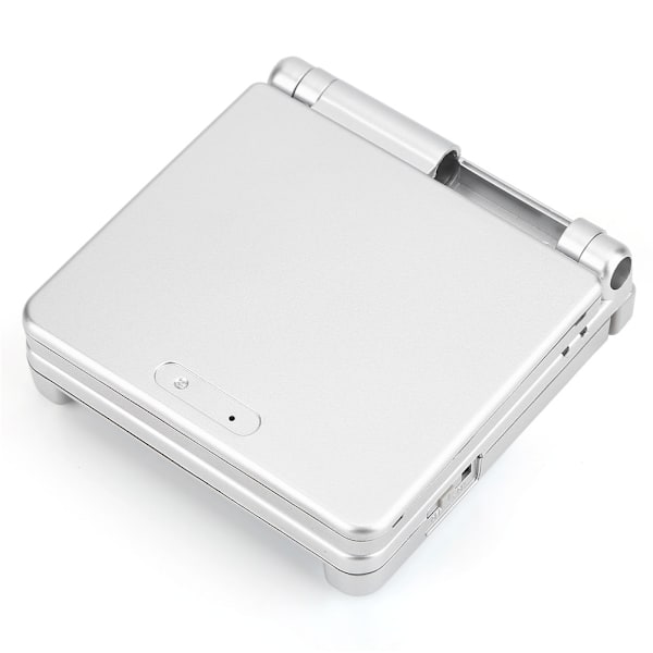 Til Nintendo Game Boy Advance GBA SP Beskyttende ABS Case Cover Reparationssæt Sølv