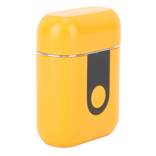 Mini sähköparranleikkuri taskukokoinen Type C -lataus IPX6 vedenpitävä kannettava parranleikkuri sisäänrakennetulla akulla miehille oranssi
