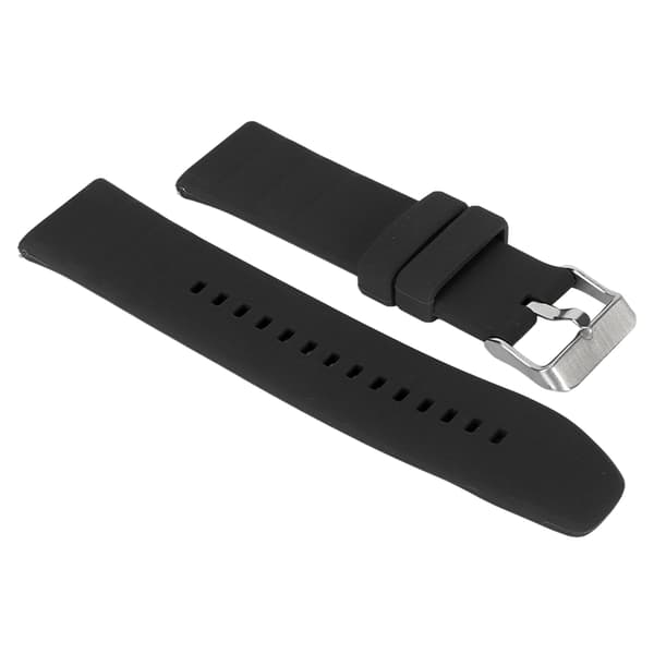 Silikone Rem Professionel Blød Quick Release Smart Watch Udskiftningstilbehør Passer til Amazfit GTR 4 Sort