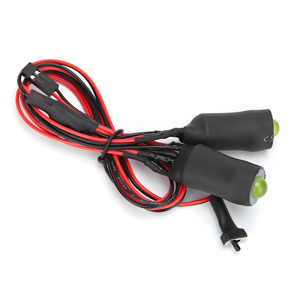 1/10 13mm RC Allmän Strålkastare Fjärrkontroll Bil LED-ljus DIY Modifiering Tillbehör Lila Gul