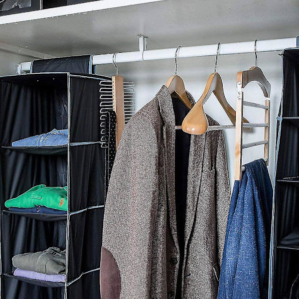 Slipsholder av tre, slips og belte i premium tre