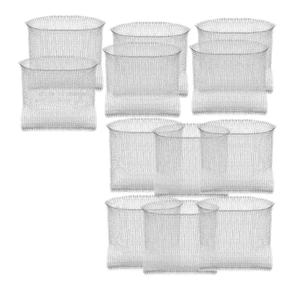 Plant Root Protection Baskets Wire Basket Mole and Vole Net Wire Baskets for Garden Pots Underground Root (12 pcs, 3 gallon)