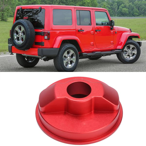 Aluminiumslegering Indvendig Brændstoftankdæksel Passer til Jeep Wrangler JK 07-17
