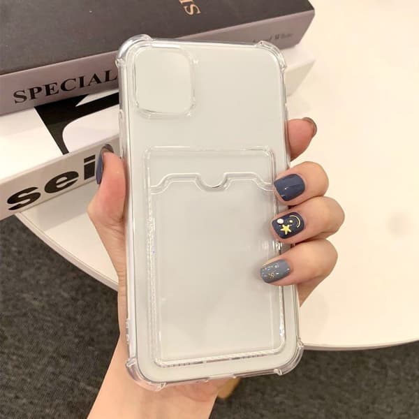 Phone Case Protective Shell Slim Clear Soft TPU Flexible Full Body Protection Shockproof Dustproof Phone Card Case for iPhone XR 0.3