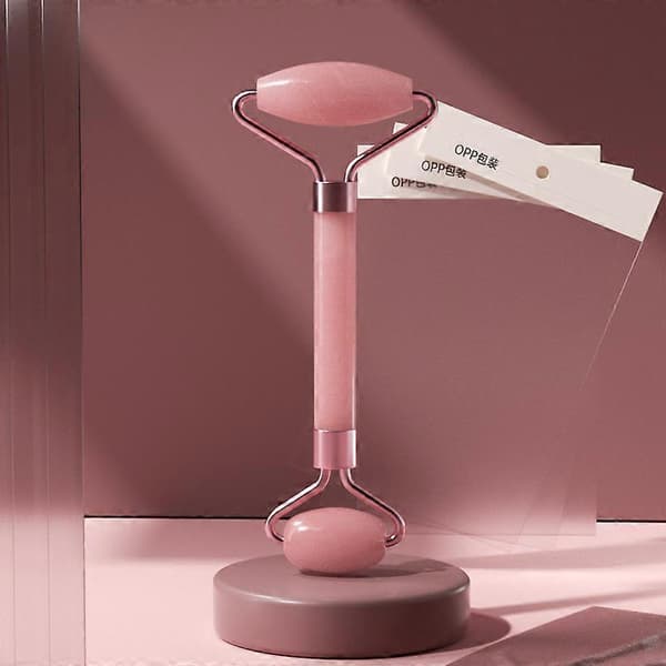 BAIMEI Jade Roller & Gua Sha Sæt Ansigtsrulle og Gua Sha Ansigtsværktøjer til Hudplejerutine og Hævelser