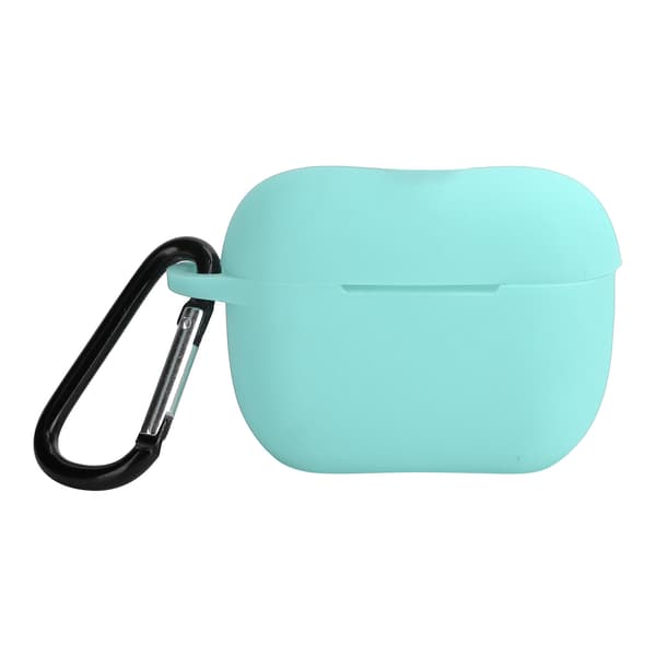 Silikonskal Skyddsfodral för IOS Earbuds Pro/III Bluetooth Headset Laddningsfodral Mintgrön