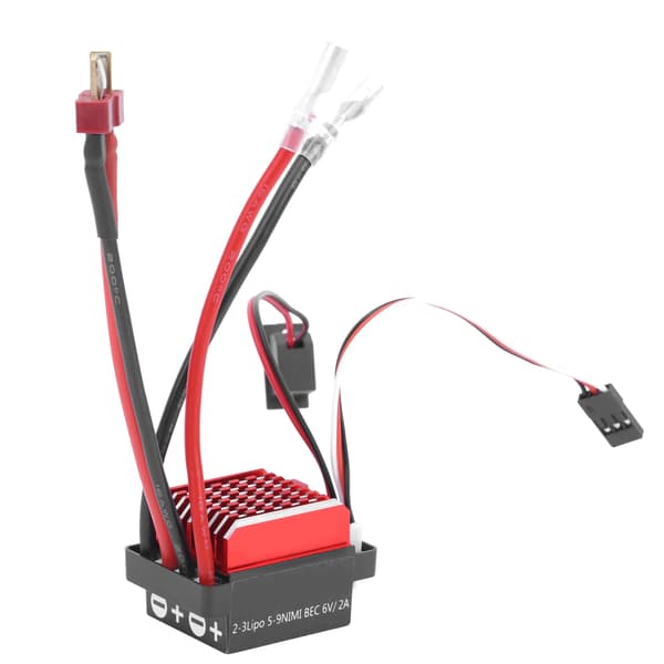360A Elektronisk hastighetskontroller RC Crawler Bil Toveis Børstet Vanntett ESC T-plugg