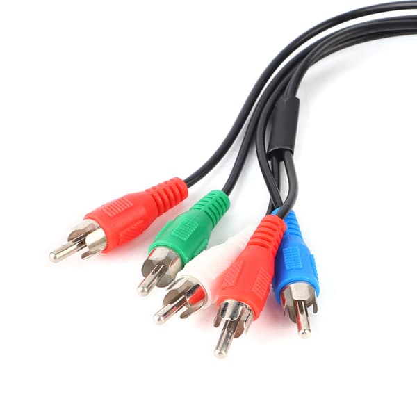 HDMI til YPBPR-kabeladapter HDMI til Video R/L 1080P Komponentlyd-videokonverterer