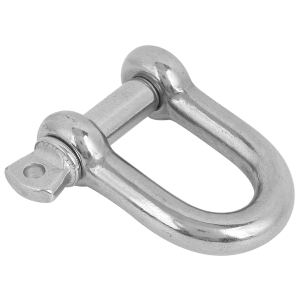 D-Shape Shackle D-ring Shackle i rustfrit stål til udendørs kæder Wirerope Lifting M18