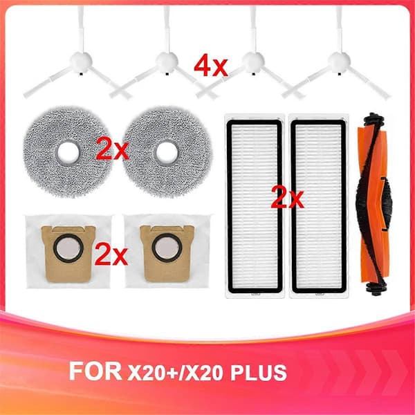 Tarvikkeet Xiaomi Mijia Robottipölynimurille X20+/X20 PLUS