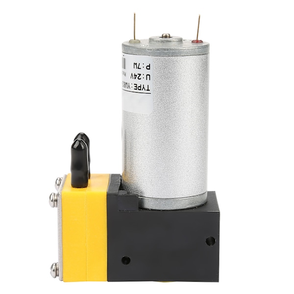 24V 0.4-1L/min Miniatyr Membranpumpe Vakuumpumpe For Luft/Væske
