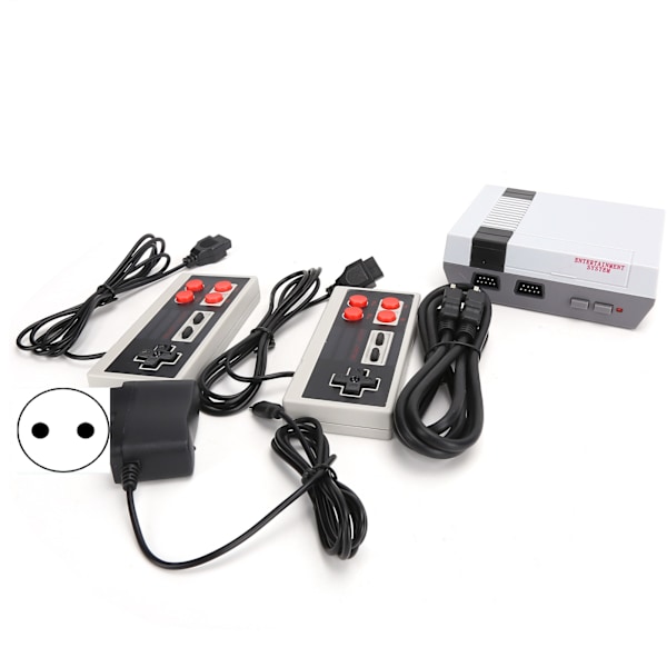 Spillekonsol Mini TV Videospilcontroller Klassisk HD Multimedie Interface Håndholdt Spillekonsol 110‑240VEU Stik