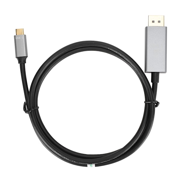 Type C - Displayport 8K 1.4 HD -videokaapeli, ääni- ja videonsiirto, synkronoitu ulostulokaapeli MacBookille, 1 metri / 3,28 jalkaa