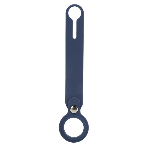 Anti-tab Silikone Loop Sleeve Blød Skal Beskyttende Cover Etui til IOS Locator - Mørkeblå