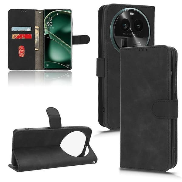 Til OPPO Find X6 Pro Læderfølelse Magnetisk Flip Læder Telefoncover