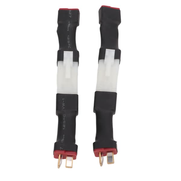 【NX】4 STK RC Batteriadapter Bærbar Stærk Forbindelse Plast RC T-stil stik til RC Bil Flymodel Generel til Tamiya