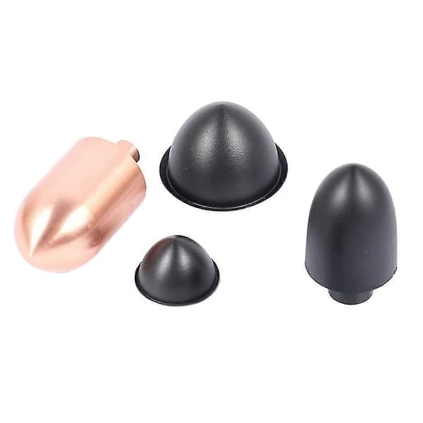 st højttalerstøvhætte til bashøjttaler, reservedele 14 mm 24 mm sort Black PP22x14mm