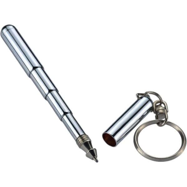 Pennor i rostfritt stål med nyckelring för kontorsstudenter