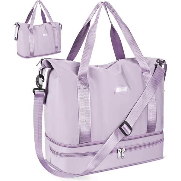 Resa Duffel Bag, 36L Weekend Bag med Trolley Sleeve